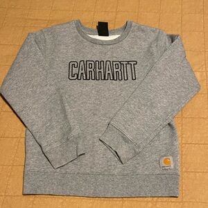 Boys carhartt crew neck sweatshirt